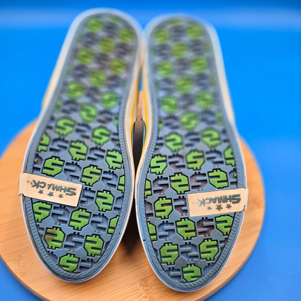 Rare Shmack Crowbar High Top Blue Lime Y2K Streetwear Shoes‎ Men's 8.5 - Picture 6 of 9